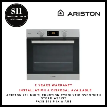 ariston pyrolytic oven