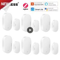 【hot】┋☏ஐ  Door Window Magnetic Sensor Monitoring Security Alarms Zigbee Detectors