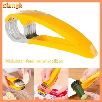 Hot Dog Cutter Multifunctional Sausage Holder and Slicer Banana Slicer  Kitchen Tool 