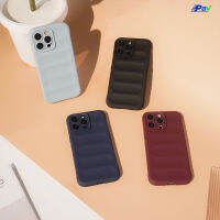 Case เคสไอโฟน สีพื้น ซิลิโคน กำมะหยี่ แบบอ่อน สำหรับ 14ProMax