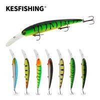 【cw】 KESFISHING Hard Walleye 120mm 19g Dive 8.1m Wobbler Jerkbait Deep Big Casting shipping 【hot】