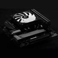 ID-COOLING IS40X V3โปรพัดลมระบายความร้อนซีพียูคูลเลอร์สำหรับ ITX A4กรณีที่บางแชสซีสำหรับ AMD AM4 LGA1150 1151