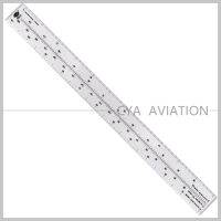 1:250000 Flight Calculation Scale CSR-2 Multifunctional Scale Calculation Ruler Flight Training Ruler