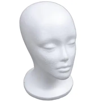 Female Foam Mannequin Manikin Head Model for Wig Hats Mask Glasses Display  Stand