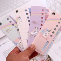 Cartoon Memo Kawaii Unicorn Notes Adhesive Notepad Student Stationary Office School Supplies 02136