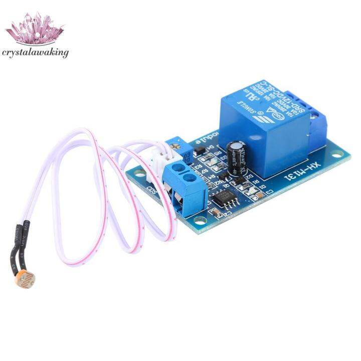 XHM131 Photoresistor Brightness Auto Control Module 12V Relay Light