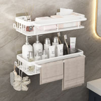 Space Aluminum Bathroom Shelf Shampoo Shower Rack Kitchen Holder Kitchen Organizer Bathroom Accessories Set