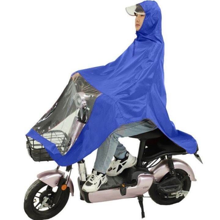 Raincoat Electric Car Self-B Driving Single Double Poncho | Lazada PH