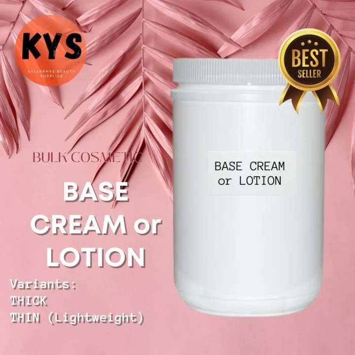 Base Cream (Thick) or Lotion (Lightweight) 1liter Lazada PH
