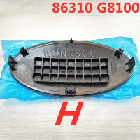 ใหม่ด้านหน้า Grille Emblem สำหรับ Hyundai H Sonata 2018-2019 Decal Mark เครื่องประดับ86310G8100 86310-G8100 86310 G8100