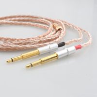 HiFi 16 Core OCC Silver Plated Mixed Earphone Cable For Meze 99 Classics NEO NOIR Headset Headphone