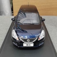 โมเดล1:18 Dongfeng Nissan ใหม่ Tiida แบบจำลองรถจากโลหะอัลลอยด์ดายโมเดล-Cast เครื่องประดับเด็กและผู้ใหญ่งานอดิเรกเก็บของที่ระลึก