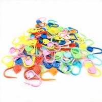 100pc Hot sell Mix Color Plastic Knitting Tools Locking Stitch Markers Crochet Latch Knitting Tools Needle Clip Hook 5BB5571 Knitting  Crochet