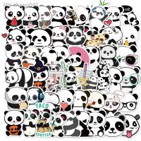 10/30/50PCS Cute Panda Stickers for Luggage Motorcycle Skateboard Laptop Decal Cartoon Animal Decal Sticker Kids Toy Stickers