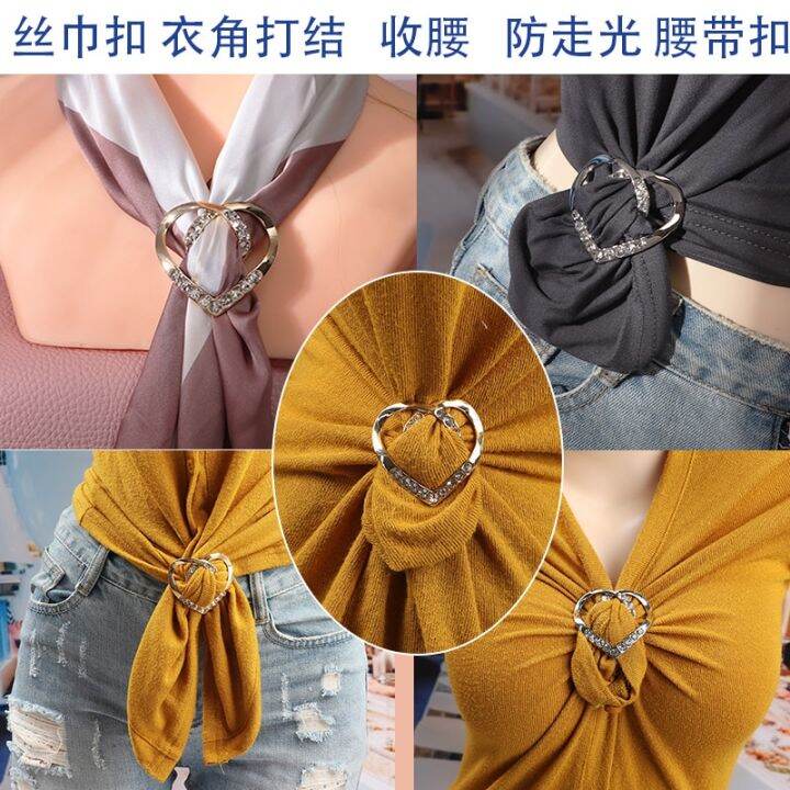 new-fashion-corner-hem-waist-knotted-brooches-crystal-pearl-metal-hijab-scarf-ring-button-shirt-t-shirt-fixed-buckle-accessories