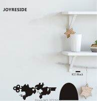 JOYRESIDE Mouse With Key Wall Decal Mice House Wall Sticker Lovely Vinyl Decor Home Baby Playroom Decor Interior Designed A1012