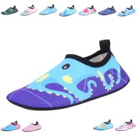 Boys And Girls Anti Slip Household Bare Foot Childrens Slippers Childrens Beach Shoes Baby Soft Sole Indoor Slippers Snorkeli House Slippers