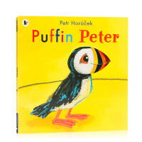 English original genuine Penguin Peter puffin Peter English original picture book friendship enlightenment childrens English Enlightenment picture story book bedtime story picture book paperback Petr horacek