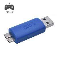 ตัวแปลง USB 3.0 USB ตัวผู้ชนิดหนึ่งทนทานอะแดปเตอร์การถ่ายโอนข้อมูล Micro B อะแดปเตอร์ตัวแปลงแบบพกพาตัวผู้สำหรับคอมพิวเตอร์