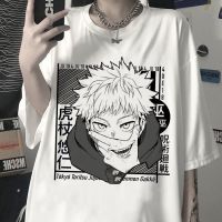 ขายดี◎ มังงะอะนิเมะญี่ปุ่น Jujutsu Kaisen gojo satoru เสื้อ Yuji Itadori Graphic Unisex เสื้อยืดผู้หญิง