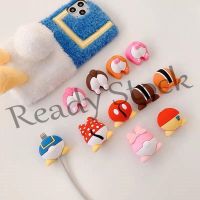 【Ready Stock】 ☊❈✢ B40 Cartoon Cable Bite Accessories cute ass Cute Cable Cord Protector for cables