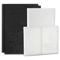 HPA300 HEPA Filter Replacement,True HEPA Filter พร้อม Precut Activated Carbon Pre-Filters,สำหรับเครื่องฟอกอากาศ Honeywell