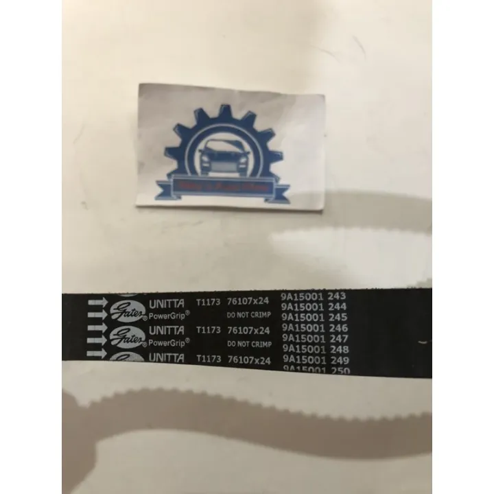 GATES TIMING BELT 107TR FOR HONDA CIVIC ESI 1.5/1.6 D15B Lazada PH