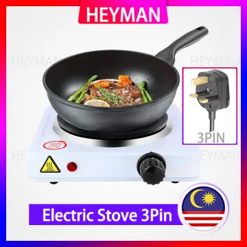 Portable Electric Iron Burner Single Stove Mini Hotplate Adjustable  Temperature Furnace Home Kitchen Cook Coffee Heater