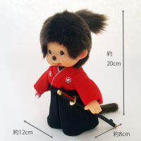 【Monchhichi】ซามูไรมอนชิชิคุง (สีน้ำตาล/ขนาด: M)