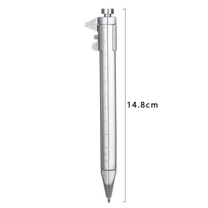 Pen Ukur sigmat Pen Multifungsi Ballpoint Measuring Tool Scale Ruler