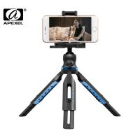 ZZOOI APEXEL Universal Mobile Phone Camera Tripod Plastic Selfie Stick Holder Portable Handheld Stand For iPhone Xiaomi all Smartphone