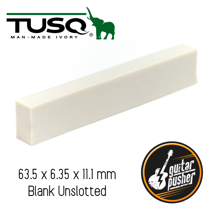 Graph Tech TUSQ Oversized Nut Blank 1/8 Ivory 1/4 IN 
