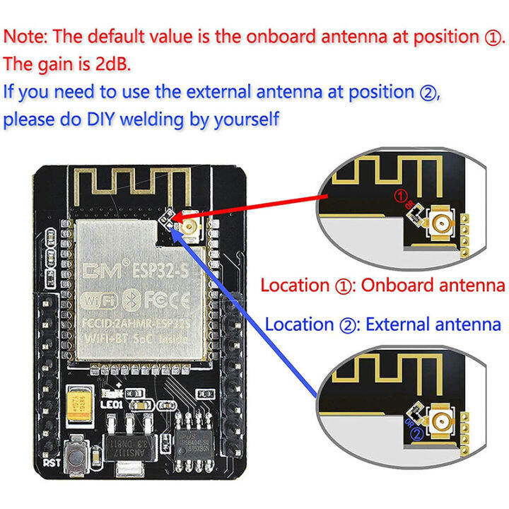 ESP32-CAM WiFi Module ESP32 MICRO USB Serial To WiFi ESP32 CAM ...