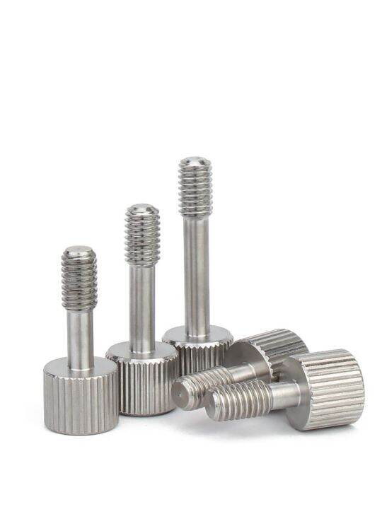 haotao-hardware-m3-m4-m5-m6-sus304สแตนเลสแบน-knurled-thumb-สกรูเอวสูง-shank-hand-กระชับ-thumbtamper-resistant-สกรู