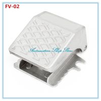 โลหะผสม1/4bsp เกลียวอากาศนิวเมติกเหยียบวาล์วเท้าสวิทช์2วิธีที่2ตำแหน่ง Fv-02