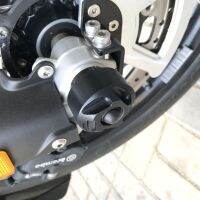 ☢◄ กาวป้องกันการตกสำหรับล้อหน้าโฆษณา F800GS / F800GS