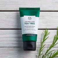 THE BODY SHOP TEA TREE MATTIFYING LOTION ครีมบำรุงผิวหน้าเนื้อเจลครีม มอบความชุ่มชื้นโดยปราศจากความมันวาว ให้ลุคแมตต์ ไม่อุดตันรูขุมขน