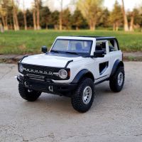 1/32 Ford Bronco Lima Alloy Car Model Diecast Metal Toy Off-road Vehicles Model Simulation Sound Light Collection Childrens Gift