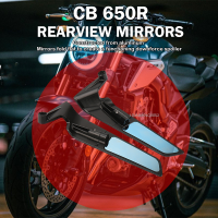 สำหรับ Honda CB650R CB 650 R อุปกรณ์เสริม: กระจกมองหลังคุณภาพสูงพร้อม Winglets ปรับได้เพิ่มทัศนวิสัยสปอร์ต