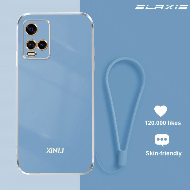 vivo-y21-y21s-y33s-y21t-y33t-y21a-โทรศัพท์มือถือเคสซิลิโคนนิ่ม-tpu-ชุบโลหะด้วยไฟฟ้าพบกันสินค้ารวมทุกอย่าง-anti-drop-กรณีง่ายตรงด้านข้างโทรศัพท์มือถือฝาหลัง