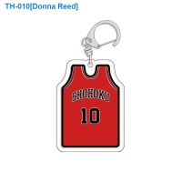 ♨✇◈ Donna Reed Slam Dunk sendoh flow chuan maple slamdunk anime peripheral jersey key pendant accessories backpack buckle