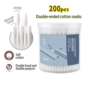 baby cotton swabs double tips ear and nose multifunctional cleaning stick  Bamboo Cotton Swab buds Makeup Cleaning Kid Baby