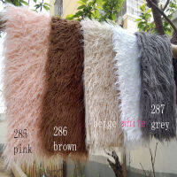 70*50ซม. Faux Fur ผ้าห่มตะกร้า Stuffer มองโกเลีย Fur การถ่ายภาพ Props ทารกแรกเกิดการถ่ายภาพ Props