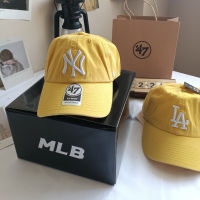 【ซื้อ2ชิ้นและรับ1ฟรี】ตัวหมวกแก๊ปโผล่ขนาดเล็กจาก New York Dodgers เสื่อปิกนิกกันน้ำสีเหลืองมาตรฐานใหญ่สำหรับทั้งหญิงและชายหมวกเบสบอลแบรนด์