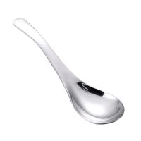 Stainless Steel Spoon 3 Size Rice Soup Spoon Kids Ice Cream Dessert Spoons Deepened Tea Coffee Spoon Kitchen Dinner Tableware Serving Utensils