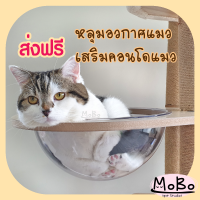 [ส่งฟรี] หลุมอวกาศแมว หลุมแมว ส่วนเสริมคอนโดแมว หลุมอะคริลิคใสแมว mobo