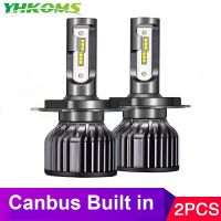 YHKOMS Canbus Car Lights H7 H11 LED Lamp Car Headlight Bulbs H4 H1 H8 H9 9005 9006 HB3 HB4 Turbo LED Bulbs 12V Auto LED Light Bulbs  LEDs  HIDs