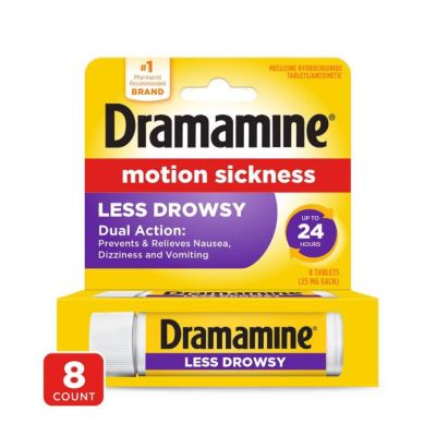 Dramamine Motion Sickness Relief - All Day Less Drowsy