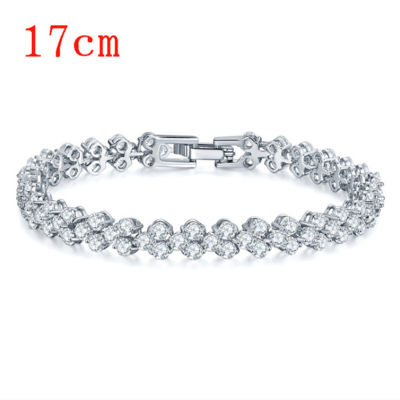 Flash Ladies Exquisite Bracelet Super Jewelry Diamond Full Roman