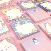 10packs Cartoon Bear Memo Pad Student Sticky Notes Weekly Planner Stickers Portable Message Paper School Stationery